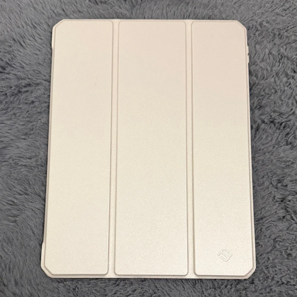 iPad Air Starlight Beige 11 inch Case with Pencil Holder